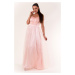 Dámske šaty HM2197 - YourNewStyle pudrovo-růžová