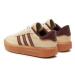 Adidas Sneakersy Court Platform Suede IH7512 Béžová