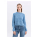 DEFACTO Cool Regular Fit Crew Neck Basic Plain Knitwear Sweater