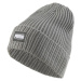 Puma CLASSIC CUFF BEANIE Pánska pletená čiapka, sivá, veľkosť