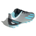 Juniorské futbalové kopačky outdoorové ADIDAS X CRAZYFAST MESSI 4 SILVMT BLIBLU CBLACK_IE4071_fg