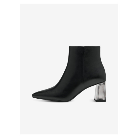 Tamaris women's black ankle boots with heels - Women