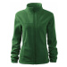 MALFINI Dámska fleecová mikina Jacket - Fľaškovo zelená
