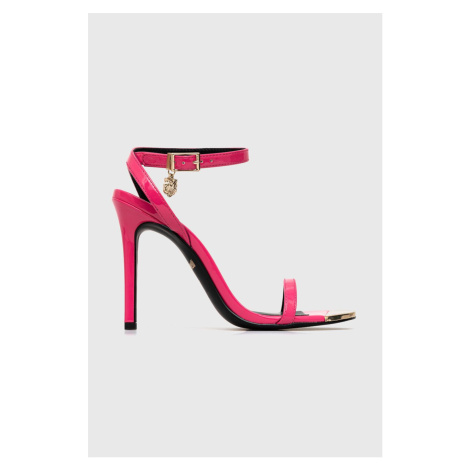 Sandále Just Cavalli ružová farba, 74RB3S20