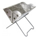 Skladací gril UCO MINI Flatpack Grill & Firepit 23 x 20 cm Farba: strieborná