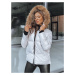 Women's quilted winter jacket SPARKLE grey Dstreet