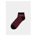 Sada troch párov čiernych dámskych vzorovaných ponožiek FILA