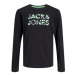 Jack&Jones Junior Blúzka 12245920 Čierna Loose Fit