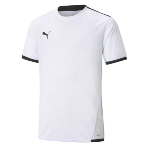 Puma TEAM LIGA JERSEY JR Juniosrské futbalové tričko, biela, veľkosť