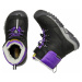 Keen Greta Boot Wp Children Detská vysoká treková obuv 10016438KEN black/purple