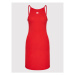 Adidas Letné šaty adicolor Classics HC2037 Červená Slim Fit