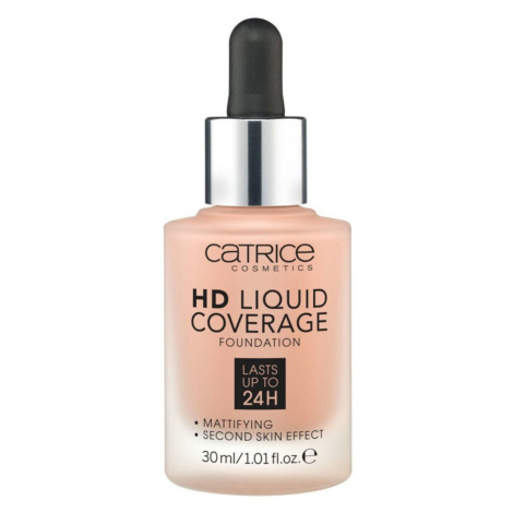 Catrice  HD Coverage Liquid Foundation - 40 Warm Beige  Make-upy a podkladové bázy Béžová