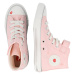 CONVERSE Tenisky 'Chuck Taylor All Star 1V'  sivá / rosé / červená / biela