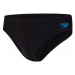 Pánske plavky speedo tech panel 7cm brief black/nordic teal/pool