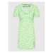 Glamorous Každodenné šaty CK6607 Zelená Slim Fit