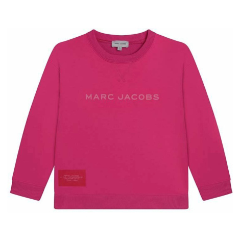 Detská mikina Marc Jacobs fialová farba, s potlačou