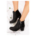 Fox Shoes Black Women's Boots