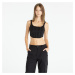 Sixth June Knit Crop Top Black