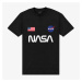 Queens Park Agencies - NASA Badges Unisex T-Shirt Black