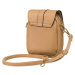 BÉŽOVÁ DÁMSKA CROSSBODY KABELKA S CHLOPŇOU R-MBV-02