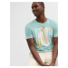 GAP T-shirt with print and logo - Men's