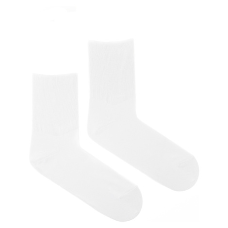 Ponožky Diabetické s vysokým lemom biele