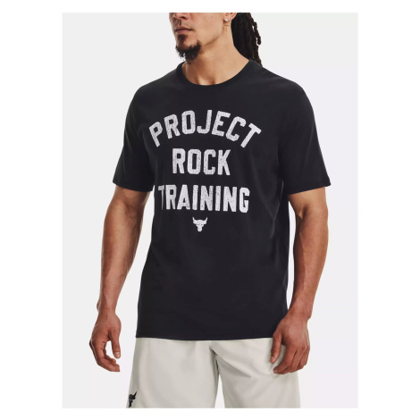 Čierne pánske športové tričko Under Armour UA PJT Rock Training