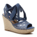 Guess Espadrilky Halona FL6HLO FAL04 Tmavomodrá