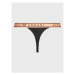 Emporio Armani Underwear Súprava 2 kusov stringových nohavičiek 164522 3R227 00020 Čierna