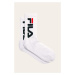 Ponožky Fila (2-pak) dámske, biela farba