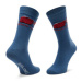 Jack&Jones Súprava 3 párov vysokých pánskych ponožiek Jacsanta Claus Sock Giftbox 12198046 Čiern