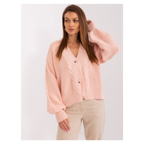 Sweater-LC-SW-0588.21X-light pink Rue Paris