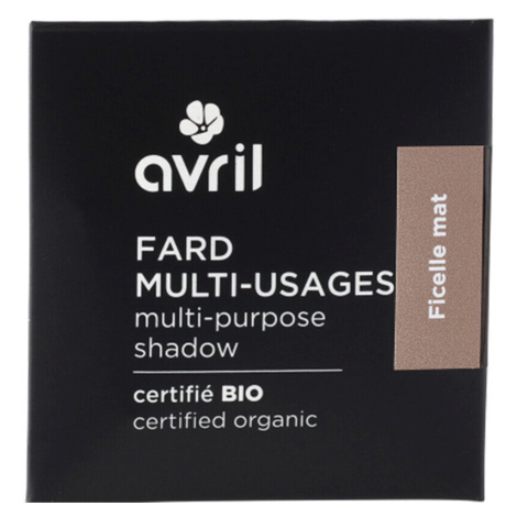 Avril  Certified Organic Eyeshadow - Ficelle Mat  Očné tiene & podkladové bázy Hnedá