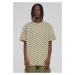 Men's T-shirt Oversized Check khaki