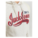 Jack&Jones Mikina Logo 12233597 Sivá Standard Fit