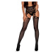 Dámske punčochy Obsessive čierne (S816 Garter stockings)