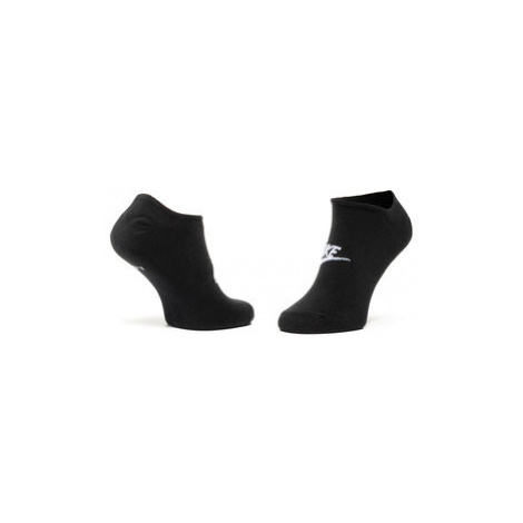 Nike Súprava 3 párov kotníkových ponožiek unisex SK0111 010 Čierna