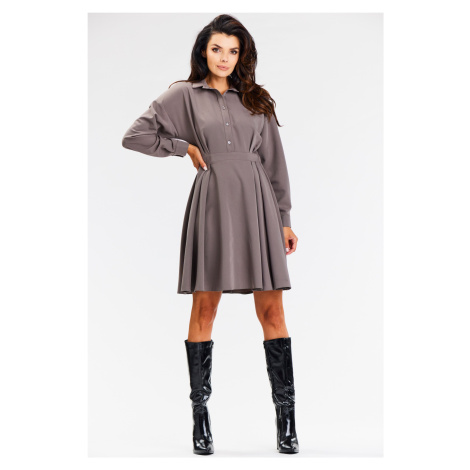 Šaty s dlhým rukávom Awama