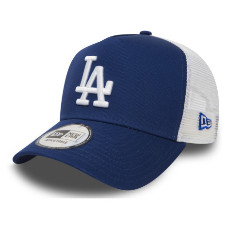 New Era LA Dodgers Clean Blue A-Frame Trucker Cap Unisex - Čapice New Era - Modrá - 11405497-One