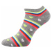 Boma Piki 60 Dámske vzorované ponožky - 3 páry BM000001698400100096 mix A