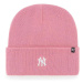 Čiapka 47brand Mlb New York Yankees ružová farba,