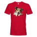 Pánské tričko s potlačou Šeltia  - tričko pre milovníkov psov