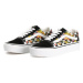 Dámska vychádzková obuv VANS UA Old Skool Platform poppy checkerboard black multi