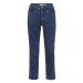Strečové džínsy, rovné, Mid Waist, cropped