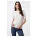 Trendyol Ecru Basic Knitwear Blouse