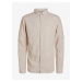 Beige Men's Jack & Jones Maze Shirt - Men