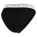Calvin Klein FADED GLORY-HIGH LEG TANGA Dámske nohavičky, čierna, veľkosť