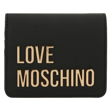 Love Moschino Peňaženka  zlatá / čierna
