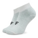 4F Súprava 5 párov detských členkových ponožiek 4FJWAW23USOCF231 Biela