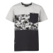 Lewro JOHNNY Chlapčenské tričko, sivá, veľkosť
